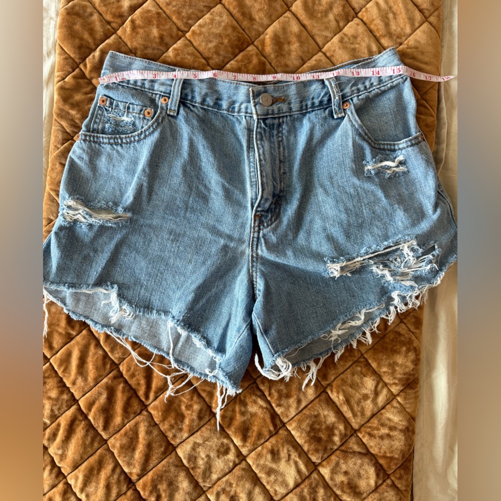 Levi's Light Blue Denim Shorts